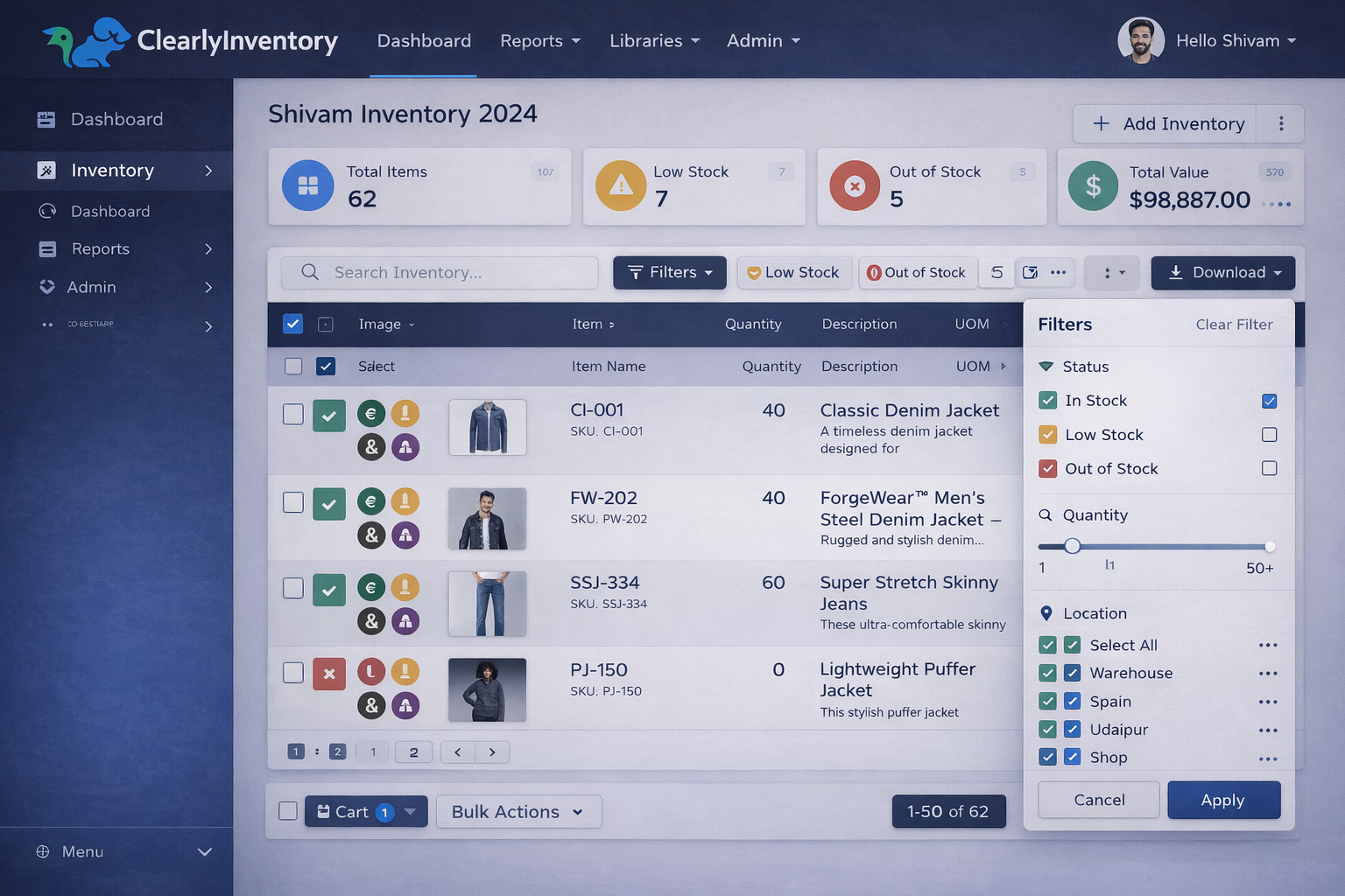 AI Enabled Inventory & WHM